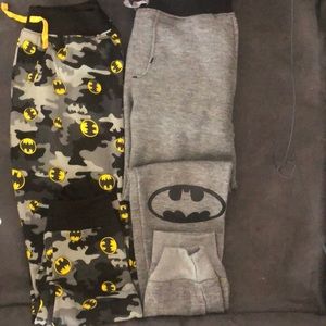 Bat man joggers 10/12 new